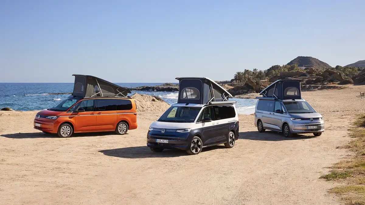 New Volkswagen California: The latest T7 Multivan California Camper Van Series Starts at $67,300