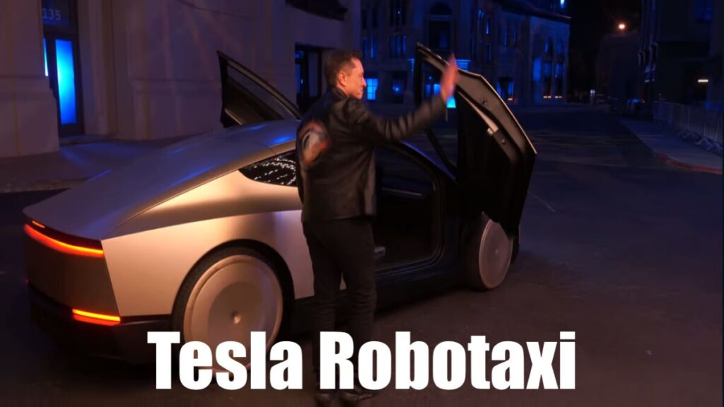 Tesla Robotaxi teases, Tesla Robotaxi past reveals, new details on Tesla Robotaxi, Tesla self-driving taxi updates, Tesla Robotaxi features, Tesla Robotaxi releae date