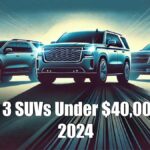 Top 3 SUVs under $40,000 in 2024, top-rated 2024 SUVs under 40K, best value SUVs under $40,000 in 2024, top budget-friendly SUVs in 2024, SUVs priced under $40,000 in 2024