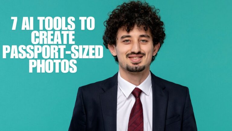 AI Tools to Create Passport-sized Photos