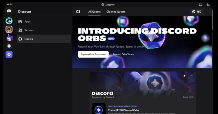 Discord Orbs, Discord virtual currency, Discord Quests, Nitro credits, Discord update